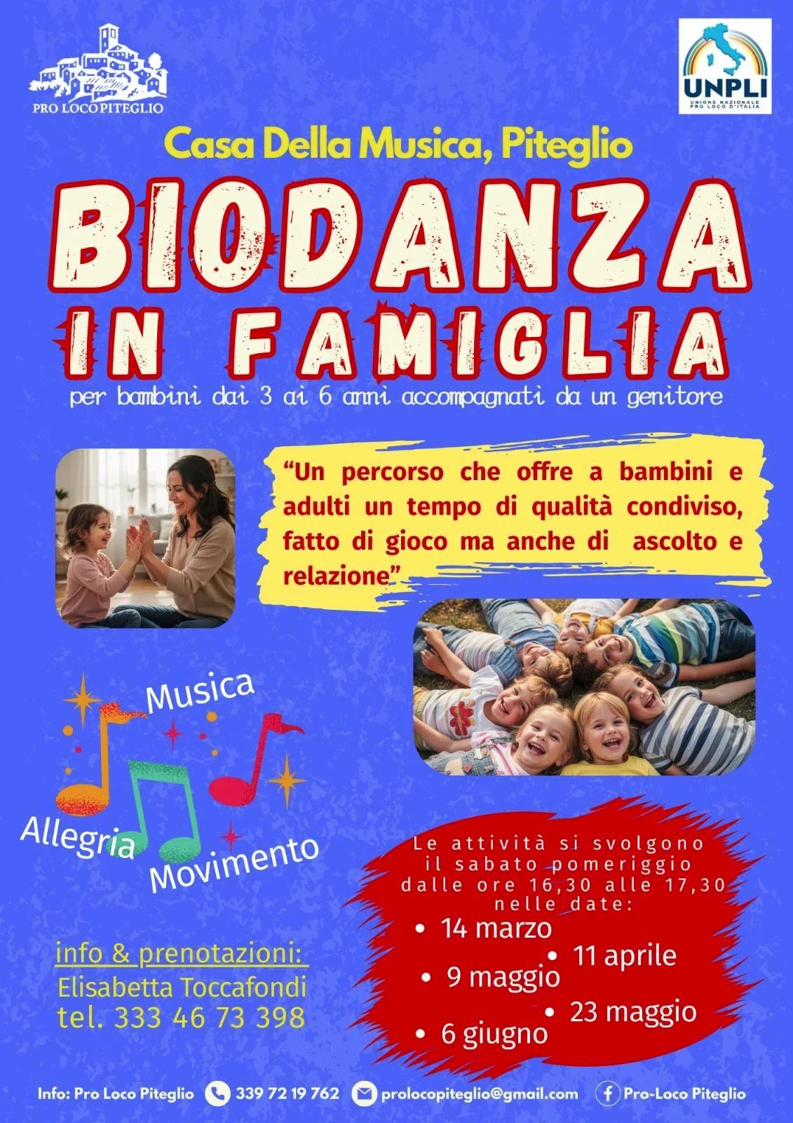 Biodanza in famiglia