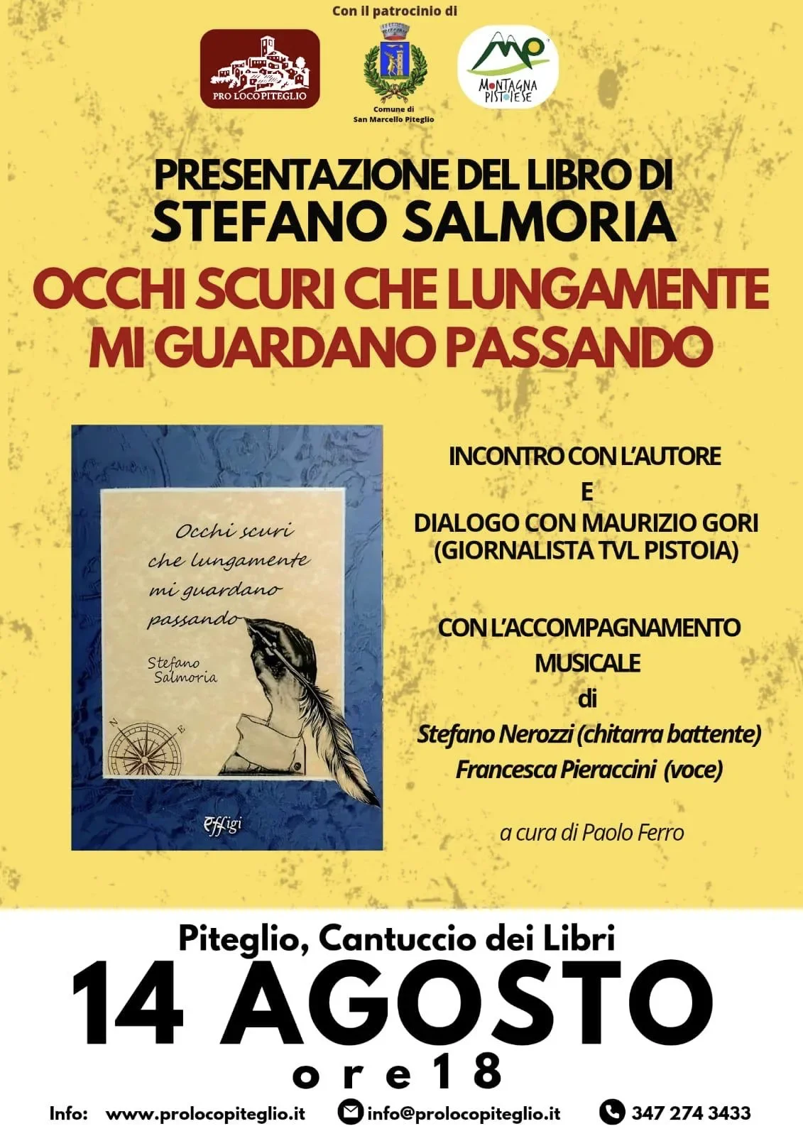 OCCHI SCURI CHE LUNGAMENTE MI GUARDANO PASSANDO