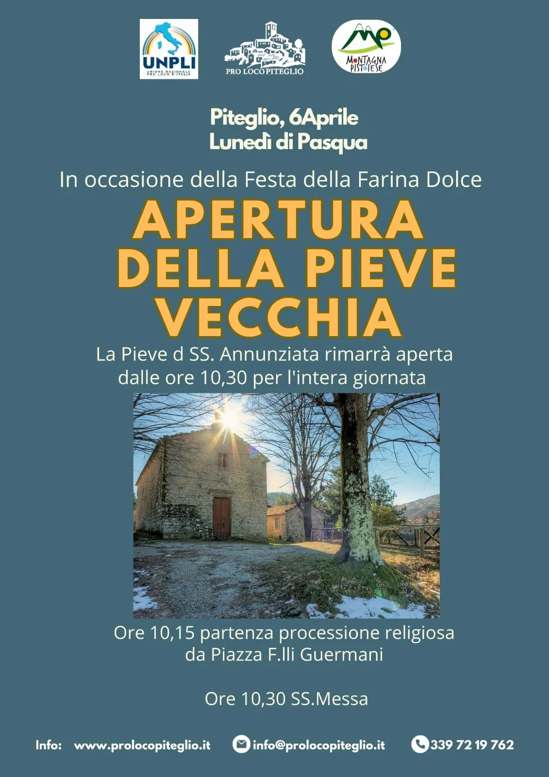 Apertura della Pieve Vecchia