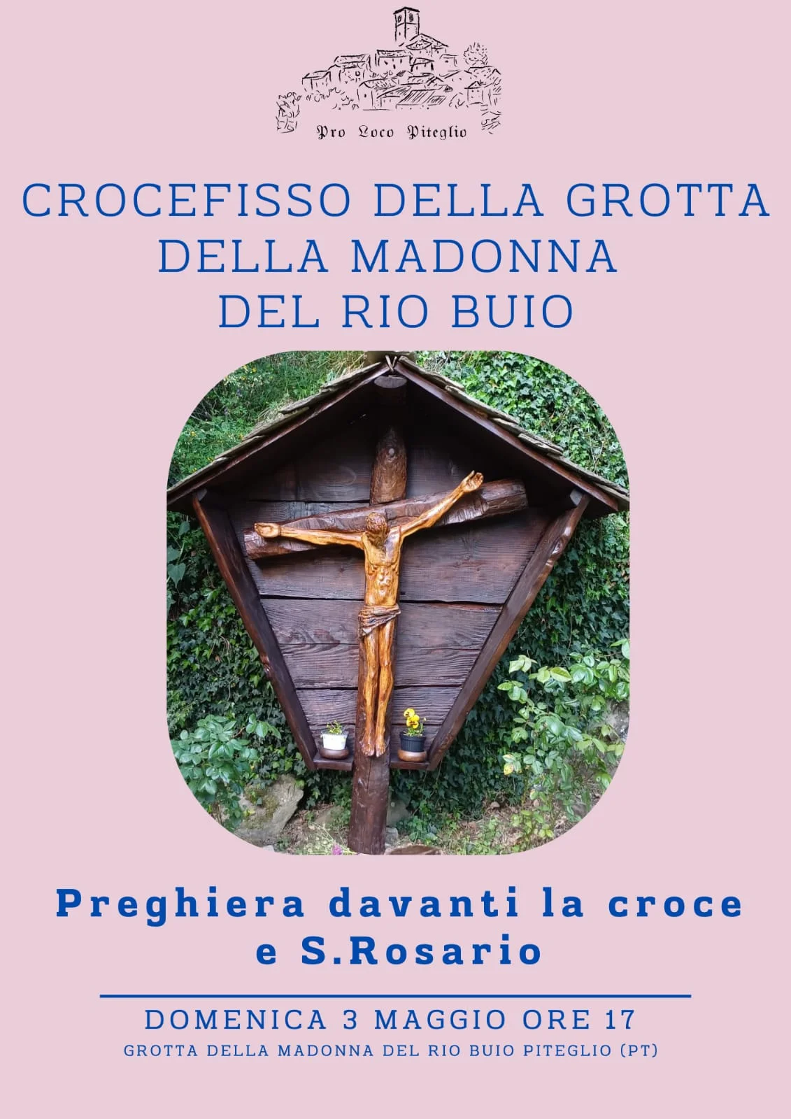 CROCEFISSO DELLA GROTTA DELLA MADONNA DEL RIO BUIO